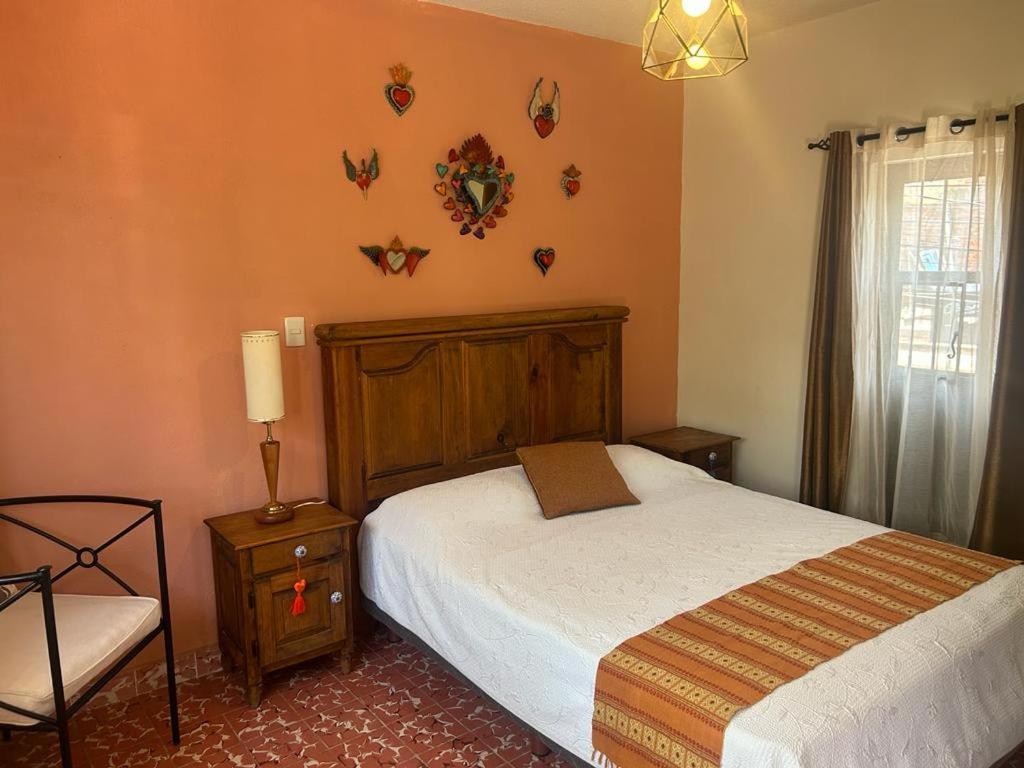 Casa Matia Bed And Breakfast Альенде Экстерьер фото